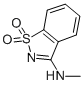 CAS # 7677-47-6, N-Methyl-1,2-Benzisothiazol-3-Amine 1,1-Dioxide