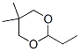 CAS#: 768-58-1, 2-Ethyl-5,5-Dimethyl-1,3-Dioxane