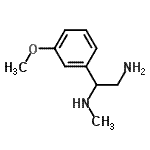 CAS 登录号：768307-15-9， 1-(3-甲氧基苯基)-N<sup>1</sup>-甲基-1,2-乙二胺