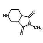 CAS 登录号：768344-67-8， 2-甲基六氢-1H-吡咯并[3,4-c]吡啶-1,3(2H)-二酮