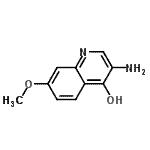 CAS#: 768347-24-6, 3-Amino-7-methoxy-4-quinolinol