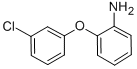 CAS 登录号：76838-73-8， 2-(3-氯苯氧基)苯胺