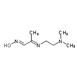 CAS 登录号：768390-23-4， 2-{(E)-[(1E)-1-(羟基亚胺)-2-丙基亚基]氨基}-N,N-二甲基乙胺