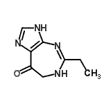 CAS 登录号：769074-83-1， 5-乙基-4,7-二氢咪唑并[4,5-d][1,3]二氮杂卓-8(1H)-酮