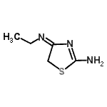 CAS 登录号：769083-85-4， N-乙基-2-亚氨基-2,5-二氢-1,3-噻唑-4-胺