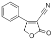 CAS 登录号：7692-89-9， 2-氧代-4-苯基-2,5-二氢-3-呋喃甲腈