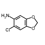 CAS 登录号：76958-07-1， 6-氯-1,3-苯并二氧戊环-5-胺
