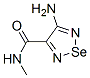 CAS 登录号：7698-91-1， 4-氨基-N-甲基-1,2,5-硒二唑-3-甲酰胺