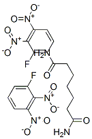 CAS 登录号:76986-88-4, N,N'-二(2-氟-3,5-二硝基苯基)庚烷二酰胺
