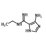 CAS 登录号：769888-82-6， 4-氨基-N-乙基-1H-咪唑-5-甲脒