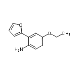 CAS 登录号：769921-98-4， 4-乙氧基-2-(2-呋喃基)苯胺
