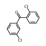 CAS 登录号：77008-58-3， (2-氯苯基)(3-氯苯基)甲酮