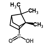 CAS 登录号：770676-15-8， 1,7,7-三甲基双环[2.2.1]庚烷-2-亚磺酸