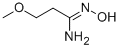 CAS#: 77072-12-9, N-Hydroxy-3-Methoxy-Propionamidine