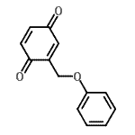 CAS 登录号：7714-50-3， 2-(苯氧基甲基)-1,4-苯醌