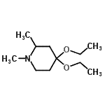 CAS 登录号：771413-96-8， 4,4-二乙氧基-1,2-二甲基哌啶