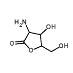 CAS#: 771429-62-0, 3-Amino-4-hydroxy-5-(hydroxymethyl)dihydro-2(3H)-furanone