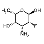 CAS 登录号：771442-66-1， 3-氨基-2,3,6-三脱氧-2-氟-alpha-L-吡喃塔洛糖