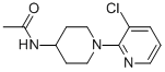 CAS#: 77145-34-7, N-[1-(3-Chloropyridin-2-Yl)Piperidin-4-Yl]Acetamide