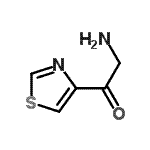 CAS 登录号：771470-31-6， 2-氨基-1-(1,3-噻唑-4-基)乙酮