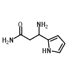 CAS 登录号：771528-77-9， 3-氨基-3-(1H-吡咯-2-基)丙酰胺