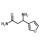 CAS 登录号：771528-98-4， 3-氨基-3-(3-呋喃基)丙酰胺