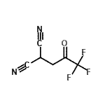CAS 登录号：771555-86-3， (3,3,3-三氟-2-氧代丙基)丙二腈
