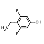 CAS 登录号：771573-21-8， 4-(氨基甲基)-3,5-二氟苯酚