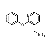 CAS 登录号：771579-31-8， 1-(2-苯氧基-3-吡啶基)甲胺