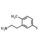 CAS 登录号：771581-54-5， 2-(5-氟-2-甲基苯基)乙胺