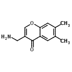 CAS 登录号：771583-16-5， 3-(氨基甲基)-6,7-二甲基-4H-苯并吡喃-4-酮