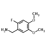 CAS 登录号：771584-49-7， 1-(2-氟-4,5-二甲氧基苯基)甲胺