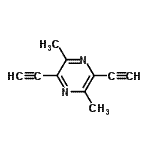 CAS 登录号：772160-23-3， 2,5-二乙炔基-3,6-二甲基吡嗪