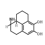 CAS 登录号：772292-33-8， 9-氨基-2,3,7,8,9,9a-六氢-1H-非那烯-4,5-二醇