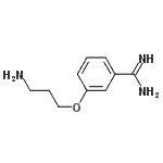 CAS 登录号：772322-75-5， 3-(3-氨基丙氧基)苯甲脒