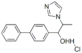 CAS 登录号:77234-86-7, 2-咪唑-1-鎓-1-基-1-(4-苯基苯基)丙-1-醇氯化物