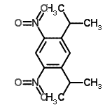 CAS 登录号：77256-78-1， 1,5-二异丙基-2,4-二硝基苯