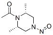 CAS#: 77267-13-1, cis-1-Acetyl-2,6-Dimethyl-4-Nitroso-Piperazine