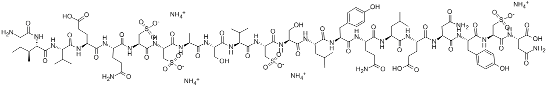 CAS#: 77282-71-4, Insulin Chain A Oxidized Ammonium Salt