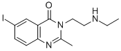 CAS#: 77301-22-5, 3-(2-Ethylaminoethyl)-6-Iodo-2-Methylquinazolin-4-One