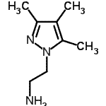 CAS 登录号：773052-15-6， 2-(3,4,5-三甲基-1H-吡唑-1-基)乙胺