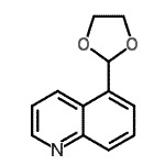 CAS 登录号：773088-63-4， 5-(1,3-二氧戊环-2-基)喹啉