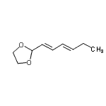 CAS 登录号：773101-45-4， 2-[(1E,3E)-己-1,3-二烯基]-1,3-二氧戊环