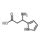 CAS 登录号：773122-41-1， 3-氨基-3-(1H-吡咯-2-基)丙酸