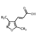 CAS#: 773129-55-8, (2E)-3-(3,5-Dimethyl-1,2-oxazol-4-yl)acrylic acid