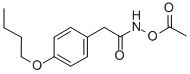 CAS#: 77372-67-9, 4-n-Butoxyphenylacetohydroxamic Acid-O-Acetate Ester