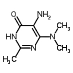 CAS 登录号：773803-60-4， 5-氨基-6-(二甲基氨基)-2-甲基-4(1H)-嘧啶酮