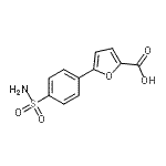 CAS 登录号：773871-34-4， 5-(4-氨基磺酰基苯基)-2-糠酸