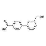 CAS 登录号：773872-85-8， 3'-(羟基甲基)-4-联苯基羧酸