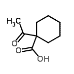 CAS 登录号：773873-46-4， 1-乙酰基环己烷羧酸